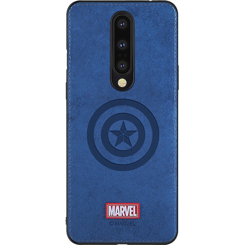 漫威系列压印手机壳一加8 5G/一加8 Pro 5G 潮流全包防摔保护套轻薄个性创意钢铁侠美队雷神黑豹