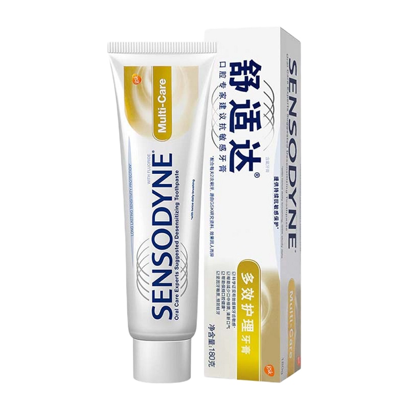 舒适达(Sensodyne) 多效护理 180g 牙膏(计价单位:支)