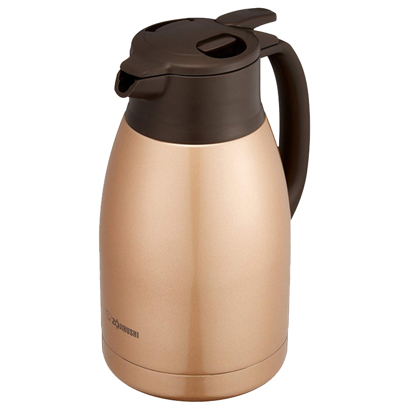【海外原装 品牌直采】象印(ZOJIRUSHI) 304不锈钢真空保温壶SH-HB15-NZ 1.5L 玫瑰金色