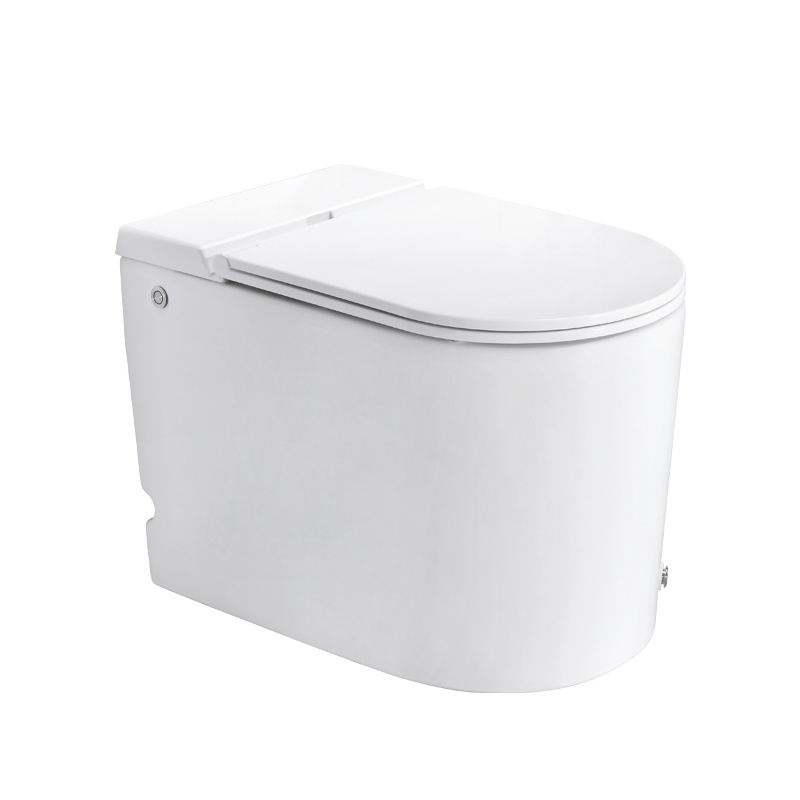 四季沐歌(MICOE)无水箱马桶厕所脚踢冲水节水小户型家用卫生间座便器