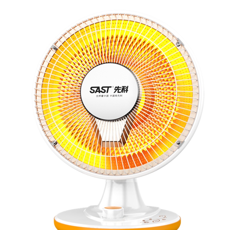 先科小太阳取暖器家用节能电热扇暖风机办公室烤火炉摇头大电暖气 特大号遥控款