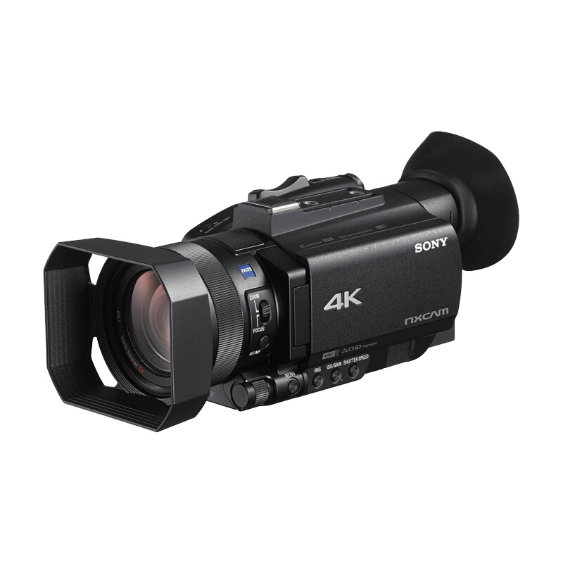 索尼(SONY) HXR-NX80 手持式4K摄录一体机 数码摄像机 约1420万像素 3.5英寸屏