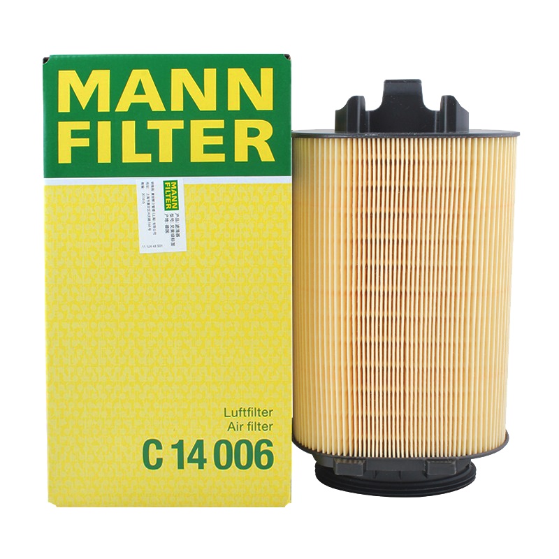 曼牌(MANNFILTER)空气滤清器C14006奔驰E300LE200LGLK250GLK200英菲尼迪Q50L