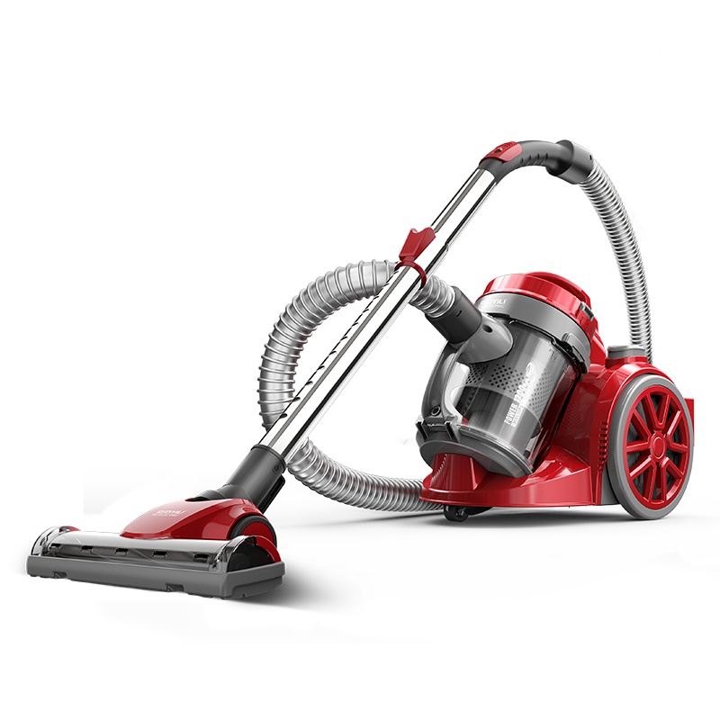 亿力YILI车家两用强力吸尘器卧式无耗材地毯式YLC6231E-120大功率小型吸尘机