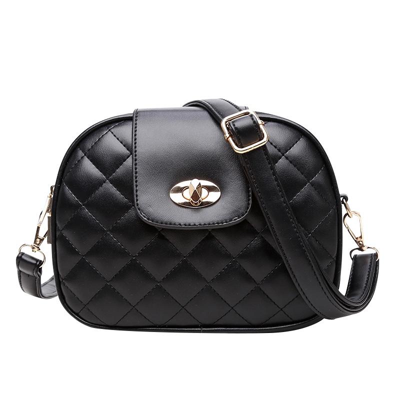 日韩迷你小包女士斜挎包2021新款时尚韩版菱格包三层包手机包包女