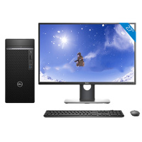 戴尔(DELL)Optiplex7080MT台式电脑 23.8英寸显示器(i5-10500 4G 1T 刻录 W10)