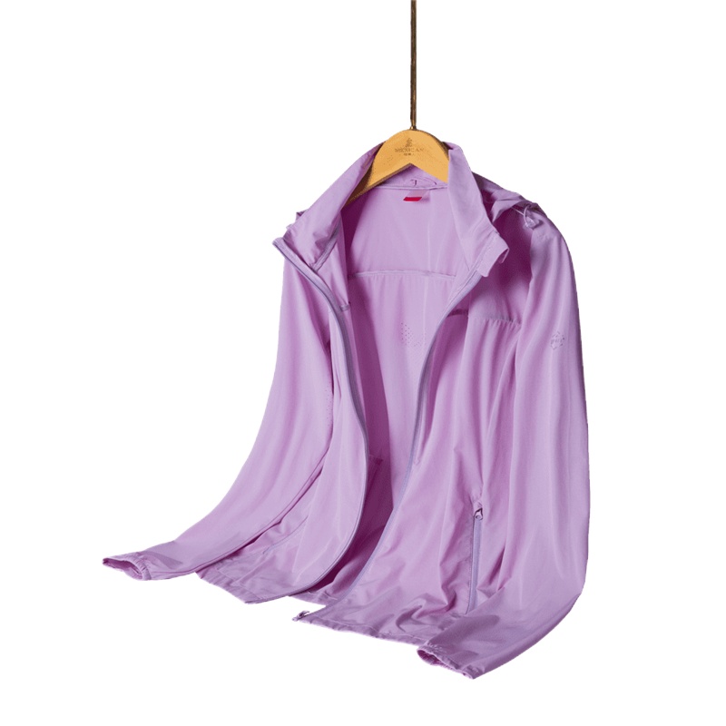 8066轻薄可拆卸帽子风衣