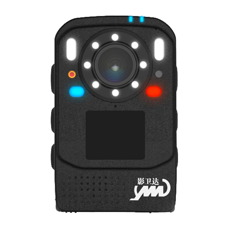 影卫达DSJ-TD 执法/行车记录仪红蓝爆闪警示灯1296P高清红外夜视50米可换电池不断电GPS 双电池 64G内存