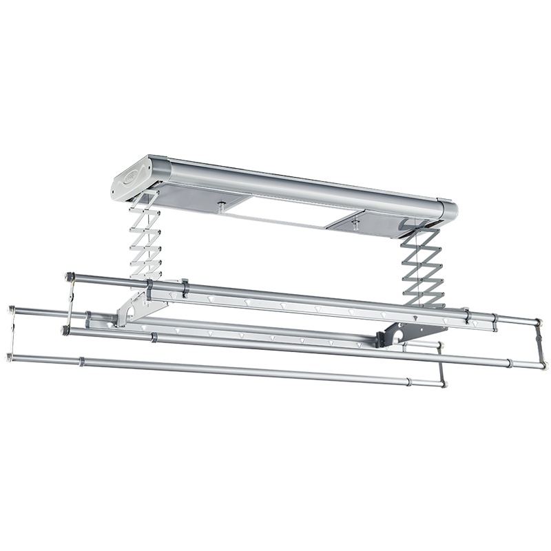 晾霸 TV02电动晾衣架 阳台四杆晒衣架无线遥控凉衣架晾衣杆自动升降照明消毒智能晾衣机