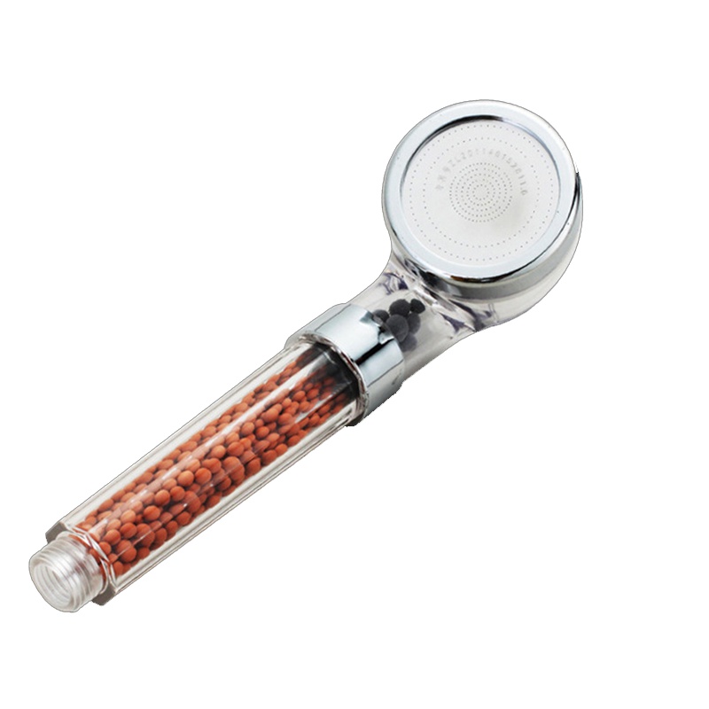 沐贝勒 简易手持花洒套装 浴室淋浴喷头负离子针孔增压莲蓬头