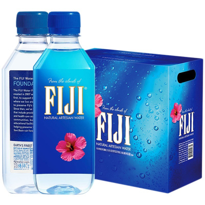 [液体黄金]斐济(FIJI )天然深层矿物水 330毫升/瓶 36瓶装 进口饮用水 矿物质水 矿泉水 斐济进口