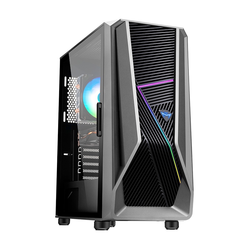 MACHENIKE机械师T90-T游戏电竞吃鸡家用台式电脑电竞主机台式机办公学习电脑(十一代i5-11400 16G GTX1660super 512G SSD)塔式散热畅玩赛博朋