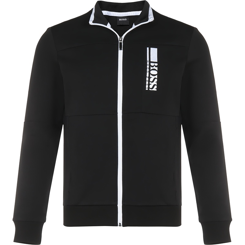 HUGO BOSS 雨果博斯 男士 棉质/聚酯纤维拉链上衣外套 50447023