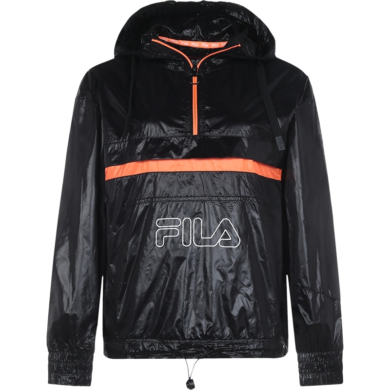 FILA 斐乐 女士 聚酰胺纤维连帽防风卫衣运动衫 683141