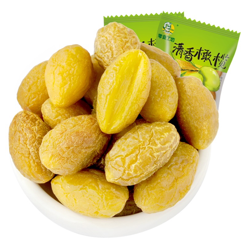 零食工坊(snack show)清香橄榄100g散称 小包装橄榄蜜饯休闲零食(该商品为散称产品,以重量为准)