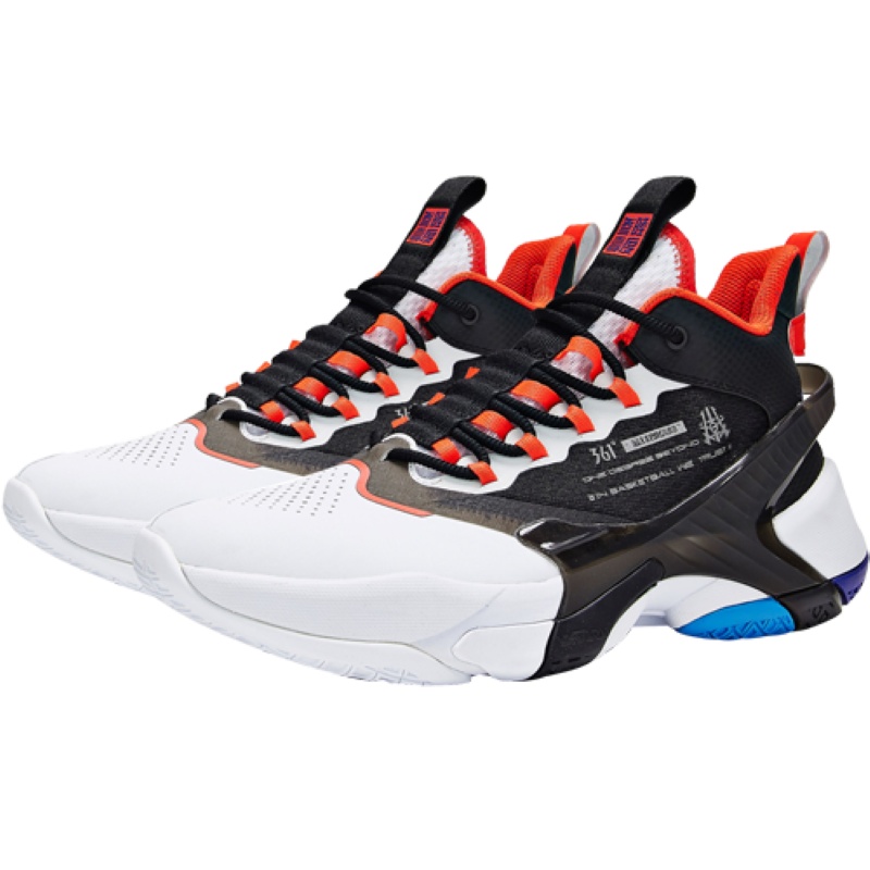361°男鞋运动鞋2020春季休闲革面耐磨防滑学生实战篮球鞋男