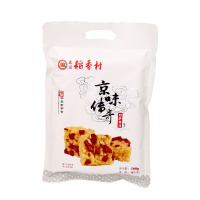 三禾北京稻香村 白萨其马沙琪玛160g*2袋装 北京特产 中华老字号糕点