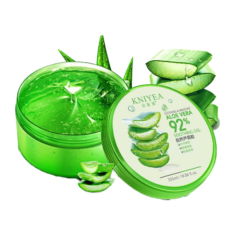 稚优泉CHIOTURE芦荟胶膏正品祛痘印痘坑晒后修护面霜乳液补水保湿滋润复官方 300g/ml