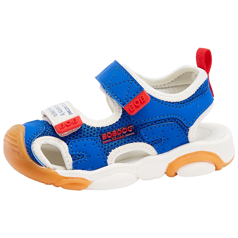 BOBDOG HOUSE巴布豆童鞋儿童凉鞋2019夏季男童女童宝宝1-3岁沙滩鞋M9253