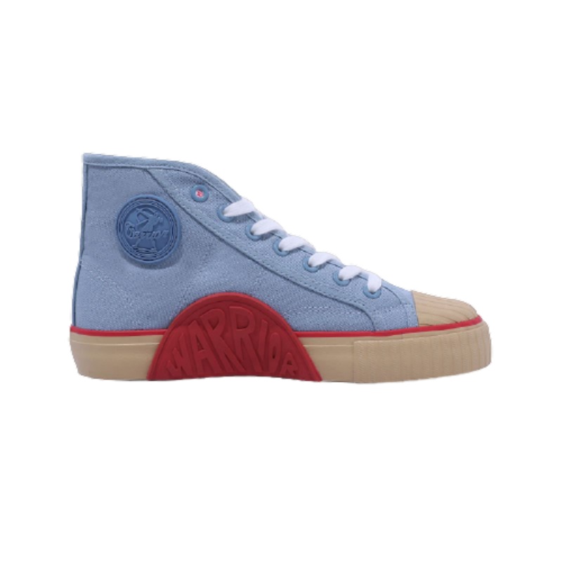 回力(Warrior)情侣款高帮舒适透气休闲帆布运动鞋