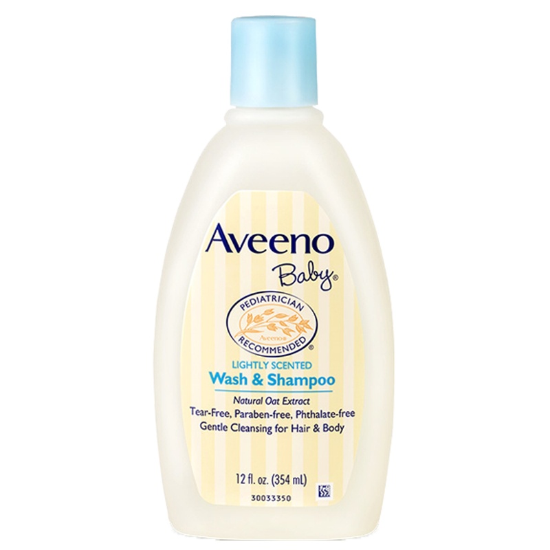 Aveeno Baby 美国原装进口 艾维诺 婴儿燕麦无泪2合1洗发沐浴露洗护套装 354ml/瓶[2瓶装]