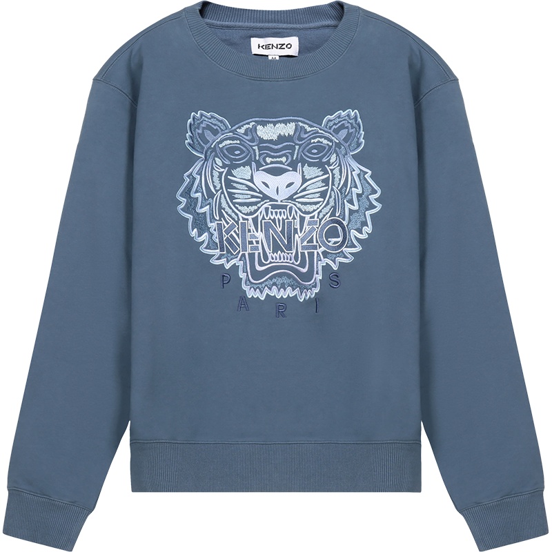 KENZO 高田贤三 男士 棉质圆领长袖卫衣运动衫 FB5 5SW116 4XG