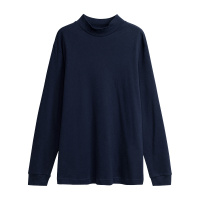 三枪打底衫男秋冬新品密棉高领保暖休闲薄款内衣长袖棉质男士上衣22623A9