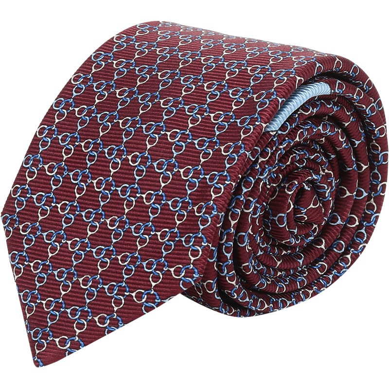 Ermenegildo Zegna 杰尼亚 男士 丝质领带 Z8W06 1L7