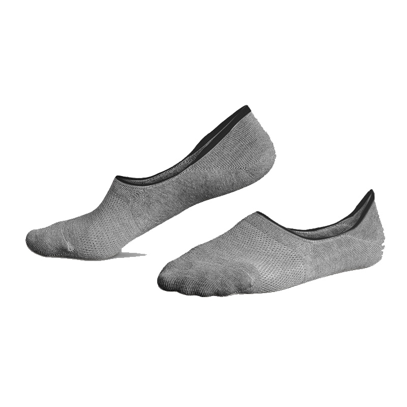 猫人全棉袜子男短袜薄款防臭吸汗透气浅口隐形男袜8双装