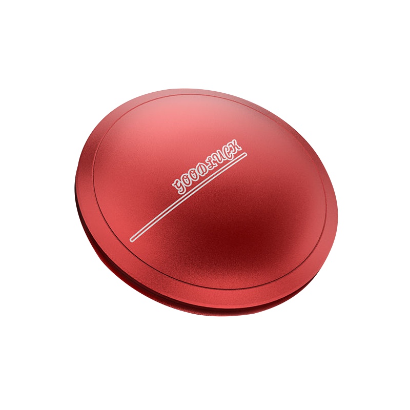 新款车载香水座汽车香薰车内固体香膏持久淡香车用饰品装饰香片摆件男(中国红+送海洋香薰膏)