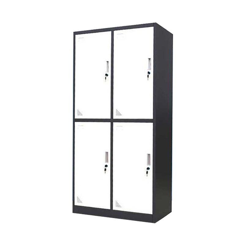 匡大 办公柜钢制0.9米铁皮4门更衣柜KD-G1040