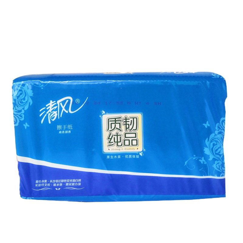 清风 商务擦手纸 225MM*230MM*200张 20包/箱 单箱价格