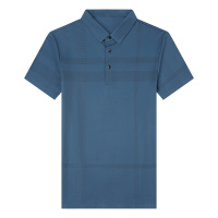 卡帝乐鳄鱼(CARTELO)A无痕短袖T恤2020夏季薄款男士商务纯色休闲修身T恤