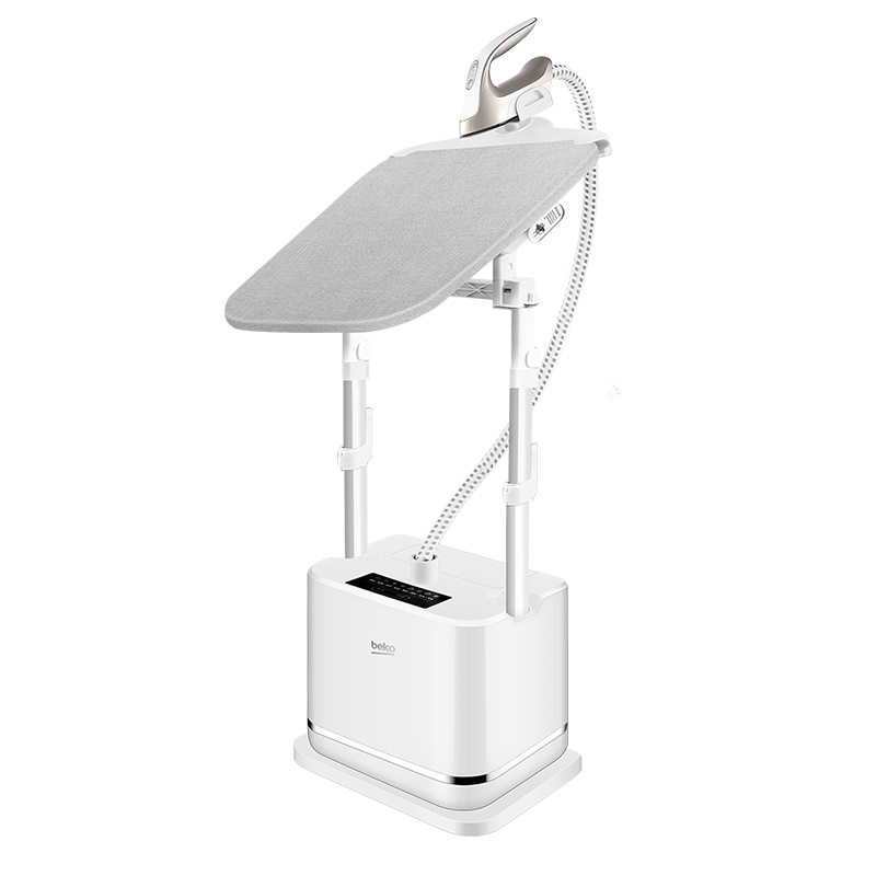 英国倍科(BEKO)双杆挂烫机全铝加热 双杆带板 立式挂烫机 大蒸汽 2.0升大水箱 防干烧