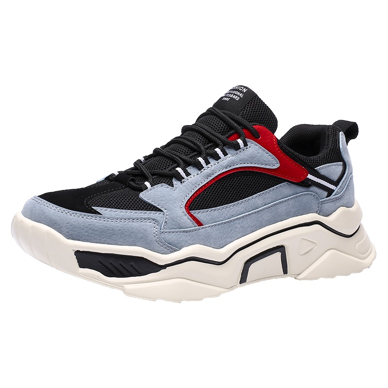 博迈伦男鞋春季潮鞋2020新款男士休闲运动鞋韩版潮流老爹鞋男YM-3586