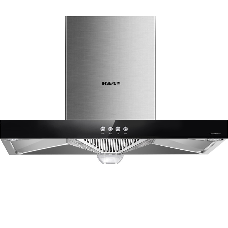 樱雪(INSE)欧式吸油烟机 双层不锈钢油网吸油烟机 抽油烟机CXW-218-F1618(B)W(F1930同款)