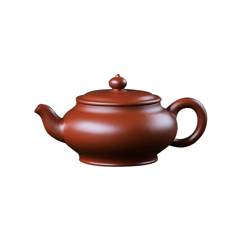 蕙韵 『刻字仿古』宜兴紫砂壶 原矿大红袍家用潮汕小容量工夫茶具茶壶 330ml