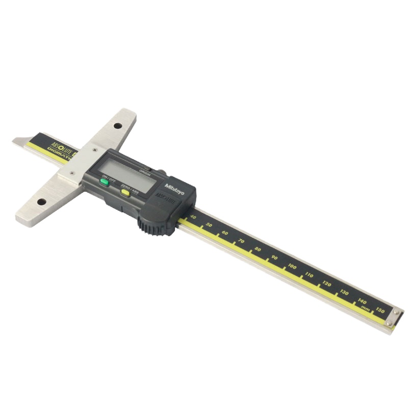 Mitutoyo三丰电子数字数显深度游标卡尺0-150/200/300及以上 测量孔深 台阶 优质不锈钢 耐腐蚀