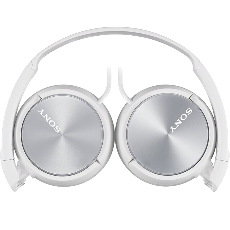 索尼（SONY） MDR-ZX310 耳机头戴式有线电脑重低音可折叠便携 白色