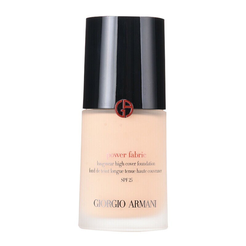 阿玛尼(ARMANI)权利/权力红标蓝标粉底液30毫升 SPF25高度遮瑕控油适合油性肌
