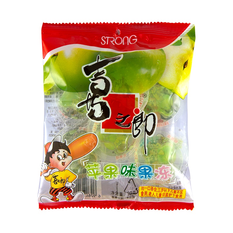 喜之郎 苹果味水果果冻 90g/6粒装