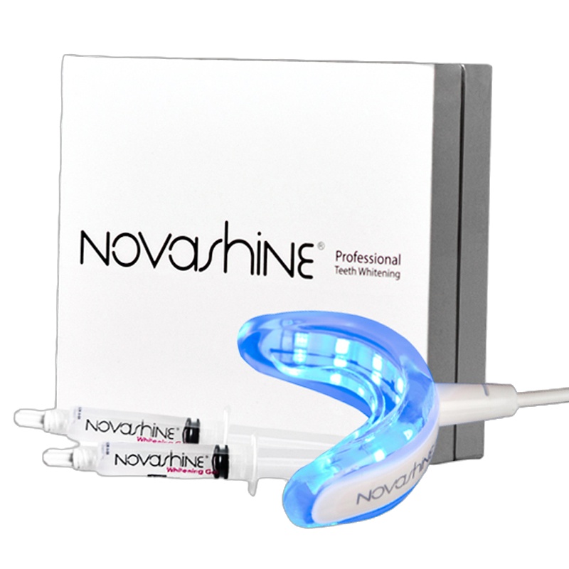 【15分钟快速美白】美国（Novashine）美牙仪 牙齿亮白神器白色成人水箱容量0.005升冲牙器
