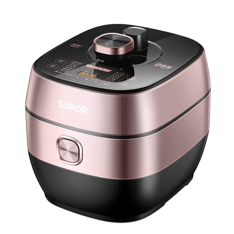 苏泊尔（SUPOR）5L 鲜呼吸电压力锅 SY-50FC8031Q 高压饭煲5L 304精钢双球釜 家用智能3-4-8人