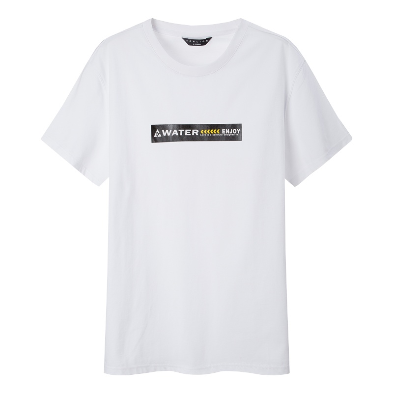 唐狮2020春季新款长袖T恤男青少年印花渐变图案纯棉韩版潮打底衫