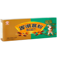 天堂西湖藕粉杭州特产桂花莲子速溶莲藕粉羹早餐代餐粉420g/盒