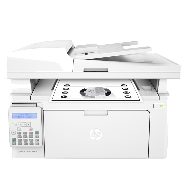 惠普(hp)M132fn激光打印机 打印 复印 扫描 传真一体机