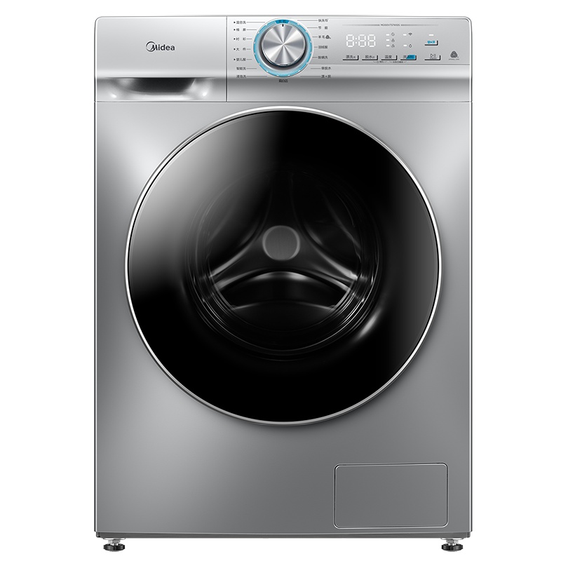 美的家用洗衣机租房用全自动10公斤快净滚筒 自动投放 智能家电MG100VT57WIDS