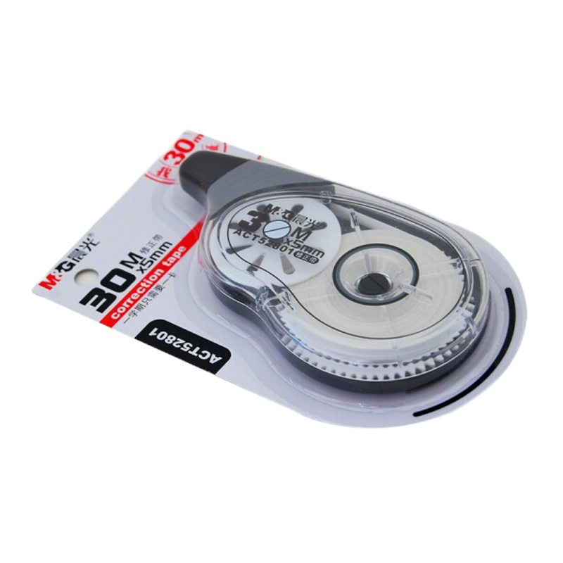 晨光(M&G) 修正带 5mm*30m ACT52801 12卡/盒 货期5-10天