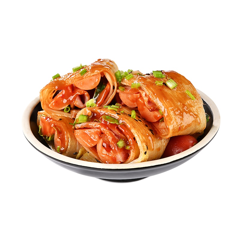 闲居人 烤冷面600g/袋 东北烤冷面片 方便面 朝鲜族小吃 包装袋送酱料+刷子