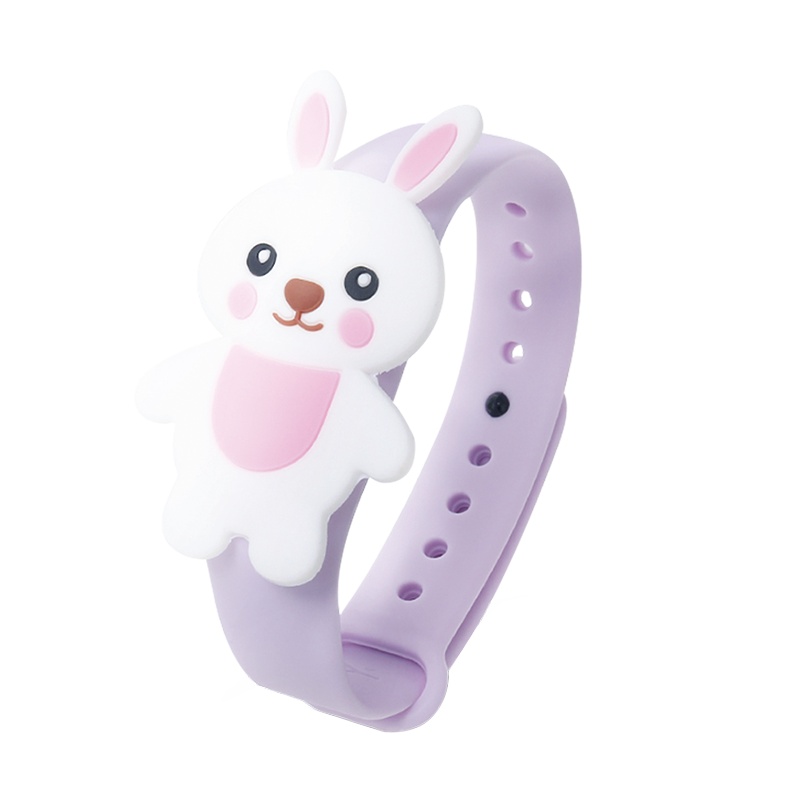 宝宝金水叮叮植物精油硅胶手环防护手环 (兔子款)